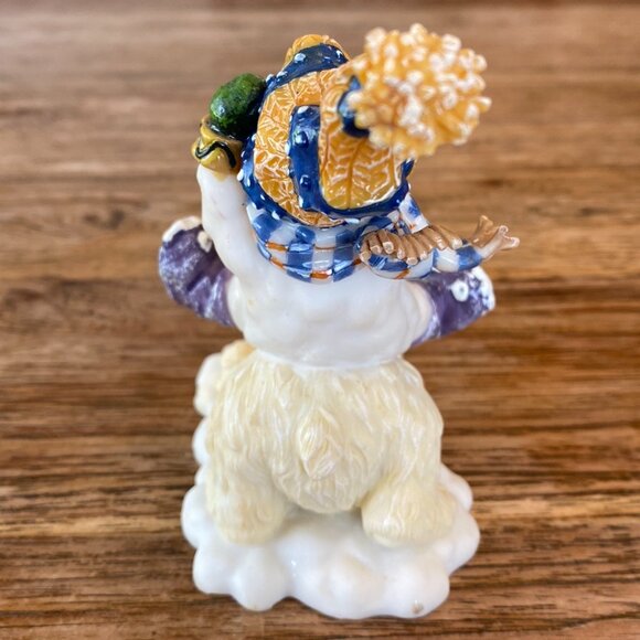 Cute Snowman Fishing Sitting on a Polar Bear - Picture 4 of 11